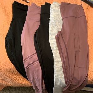 Gently used workout leggings